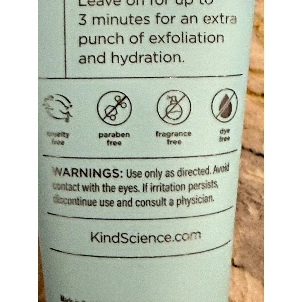 kind science micro exfoliant+